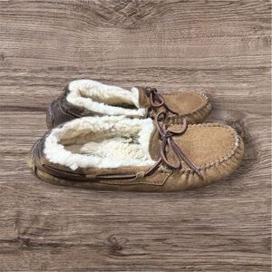 UGG Australia Alena Women's Suede Slippers -‎ Chestnut, Size 7
